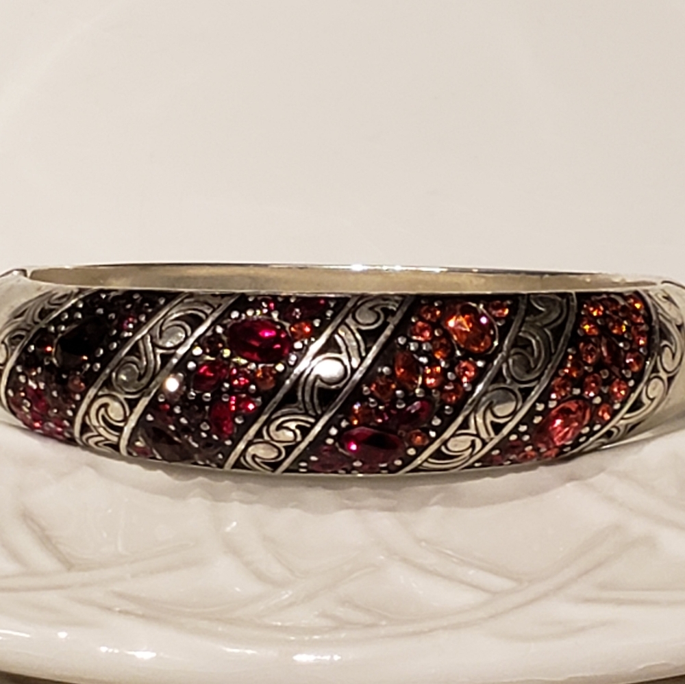 Rhinestone Bangle Bracelet